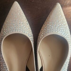 NWT just fab bling sling backs size 9